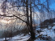 63 Ripassiamo da Lavaggio col sole che sbircia all'orizzonte